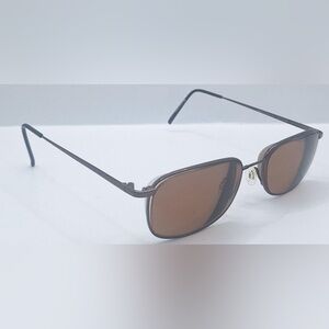 Flexon Foster 600 Gunmetal Oval Sunglasses Frames Only